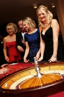 Roulette and Black Jack tables are usually the most fun, but we have a range of other games including poker and even TV game shows.